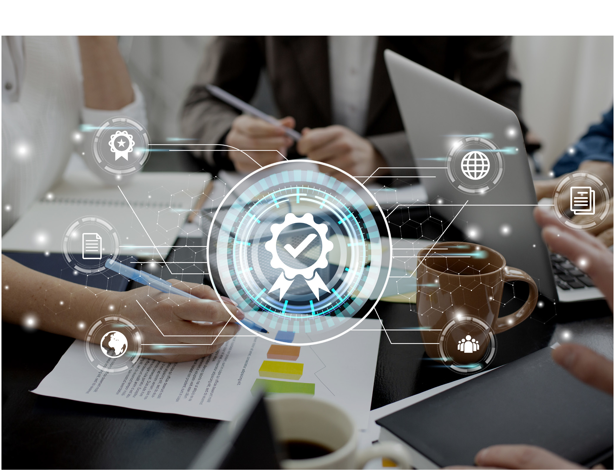 التميز المؤسسي في كلمات